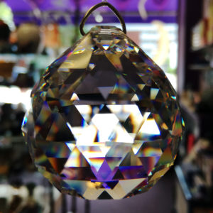 Crystal Suncatcher Orb