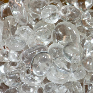 Clear Quartz - Mini at DreamingGoddess.com; Unlike most other stones, which carry certain relatively fixed properties, Clear Quartz can be programmed with one’s focused intention to assist one in achieving virtually any goal in inner or outer life. Called the stone of Light, Clear Quartz brings