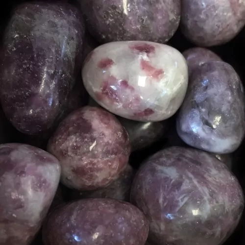 Lepidolite at the Dreaming Goddess your store for stones