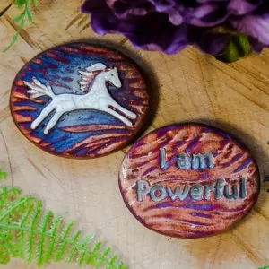 Spirit Pony Spirit Medallion at DreamingGoddess.com
