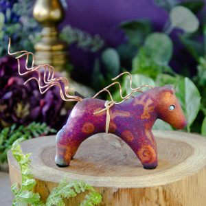 Small Raku Spirit Pony at DreamingGoddess.com