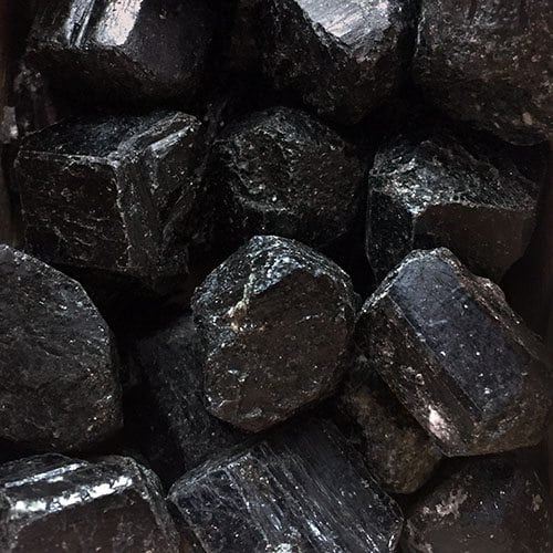 Large raw deals black tourmaline