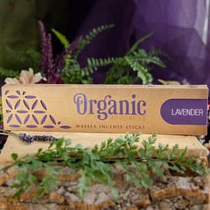 Organic Lavender ~ Masala Incense Sticks at DreamingGoddess.com