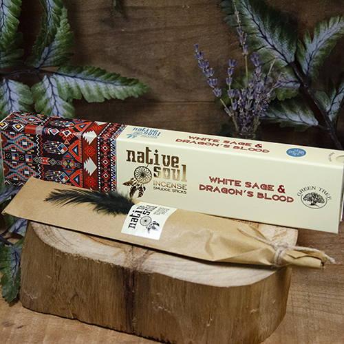 White Sage And Dragon S Blood Native Soul Incense