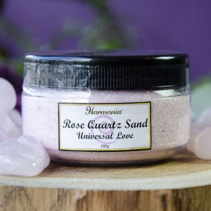Rose Quartz Sand at DreamingGoddess.com