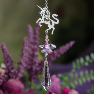 Crystal Fantasy Unicorn Suncatcher at DreamingGoddess.com