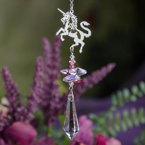 Crystal Moonlight Cascade Suncatcher - Ball – Woodstock Chimes