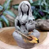 Athena Owl Goddess Figurine