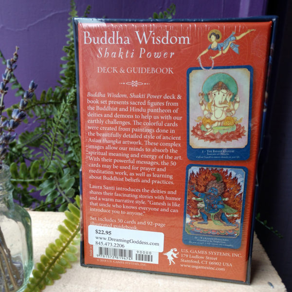 Buddha Wisdom Shakti Power Oracle Deck at DreamingGoddess.com