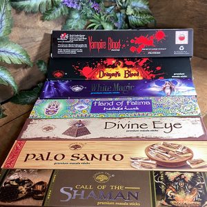 Natural Masala Incense sticks at Dreaming Goddess.