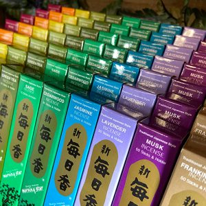 Incense at Dreaming Goddess. Morning star incense was created in the 1960s in Japan. Morning star incense has been loved for over 40 years by not only Japanese but people all over the world. The powerful fragrances in this collection, mixed with high quality ingredients such as pure floral essences and aromatic woods, have made this incense a loved and trusted world wide brand. Morning star is perfect for when you want to create a relaxing atmosphere for meditation, prayer, and yoga.