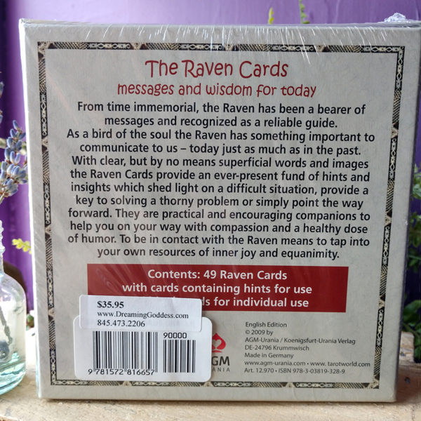 Raven Cards Oracle Deck at DreamingGoddess.com