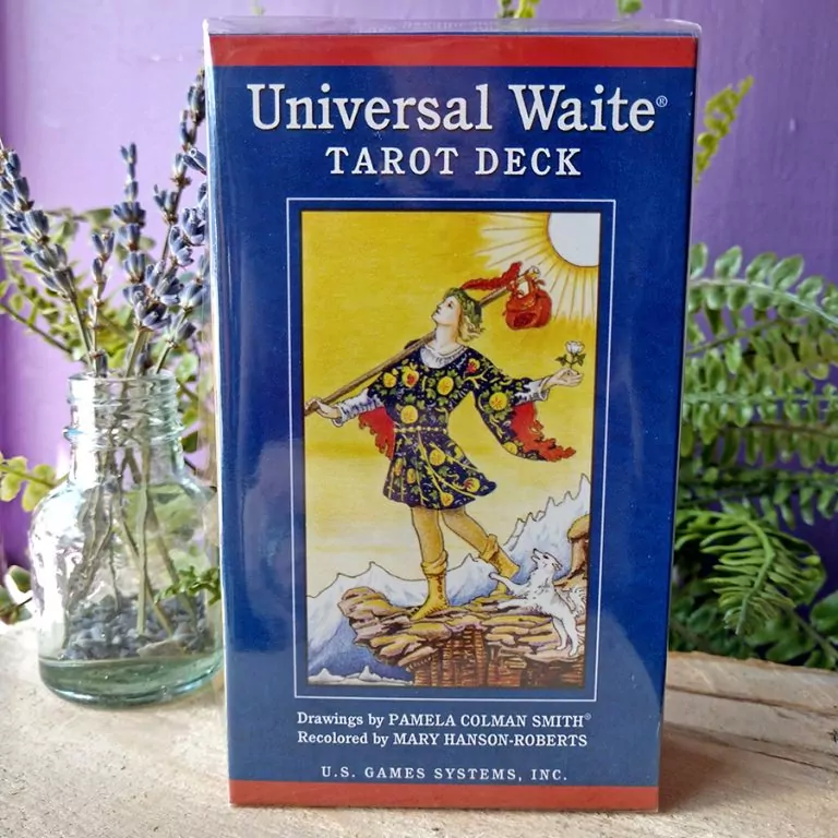 Universal Waite Tarot Dreaming Goddess