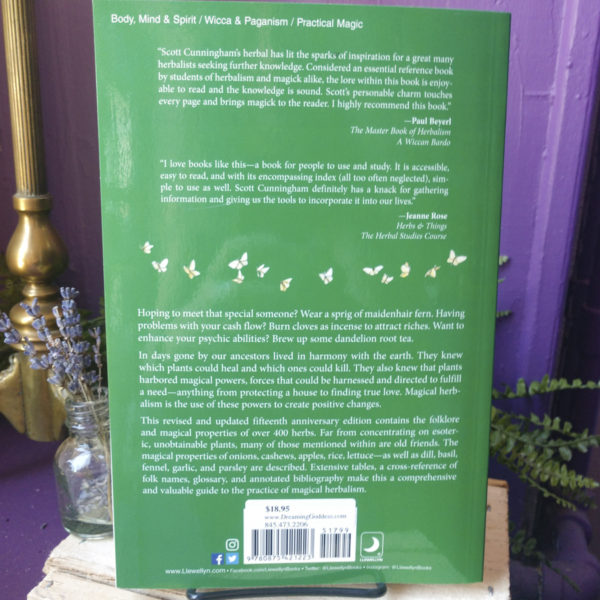 Cunningham's Encyclopedia of Magical Herbs at DreamingGoddess.com