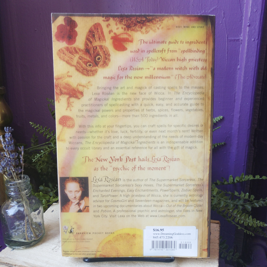 Encyclopedia Of Magical Ingredients The ~ Dreaming Goddess