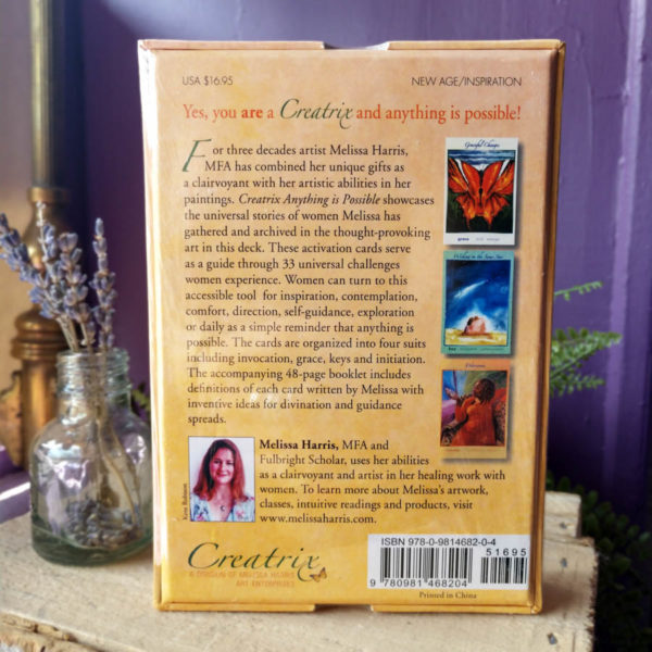 Creatrix Anything Is Possible Activation Cards by Melissa Harris at DreamingGoddess.com