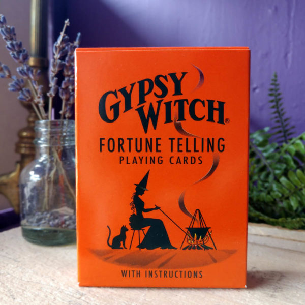 Gypsy Witch Fortune Telling Playing Cards with Instructions at DreamingGoddess.com