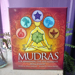 Mudras for Awakening the Five Elements Deck & Book Set at DreamingGoddess.com