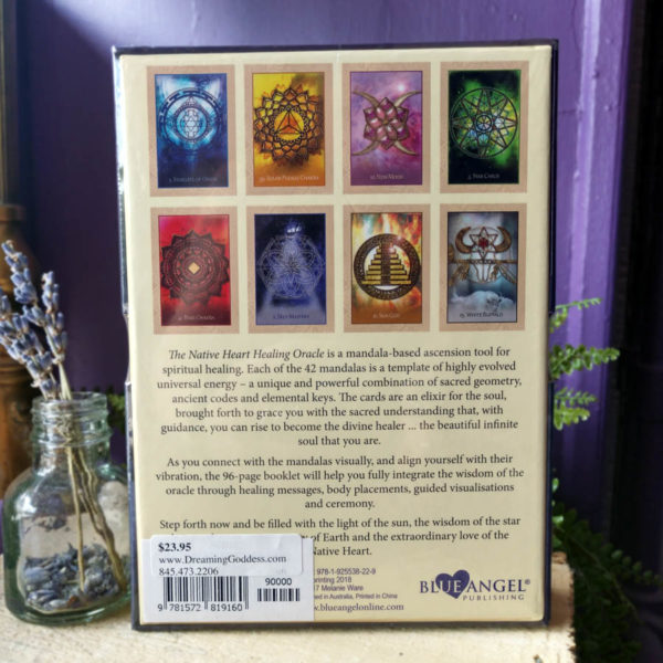 The Native Heart Healing Oracle ~ 42 Sacred Mandalas for Raising your Vibration at DreamingGoddess.com