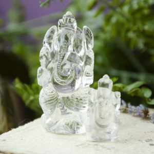 Quartz Ganesha at DreamingGoddess.com