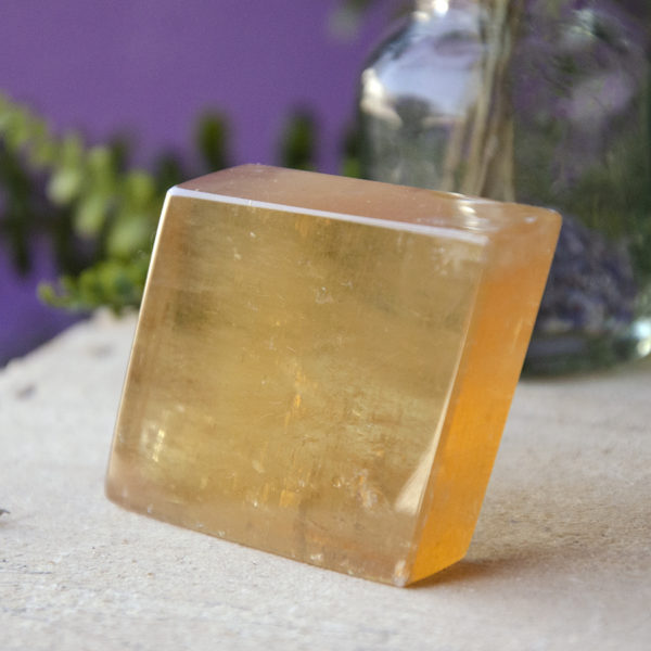 Honey Calcite Specimen ~ Optical Calcite at DreamingGoddess.com