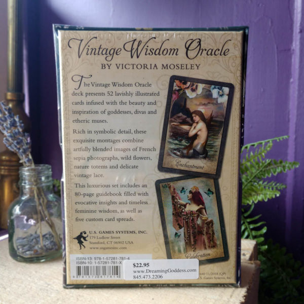 Vintage Wisdom Oracle by Victoria Moseley at DreamingGoddess.com
