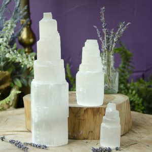 Selenite Towers at the Dreaming Goddess