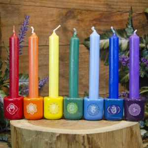 Chakra Chime Candle Holders at the Dreaming Goddess