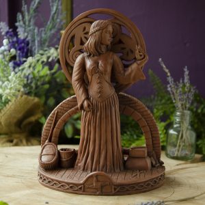 Brigid Candle Holder at the Dreaming Goddess