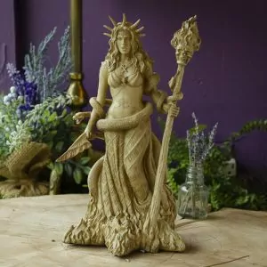 Hecate Statue at the Dreaming Goddess