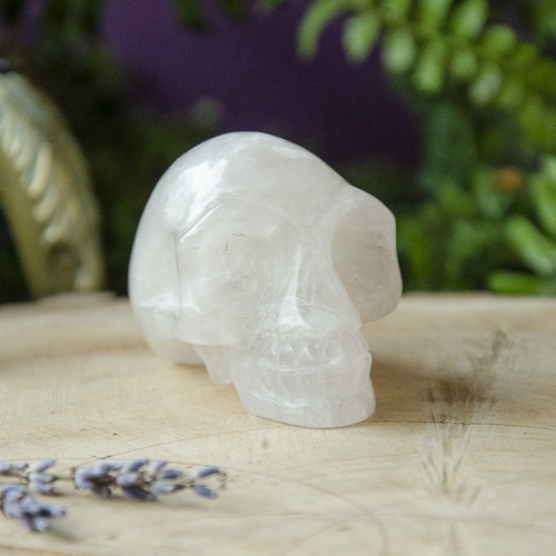 Fluorite Traveler Skull at DreamingGoddess.com