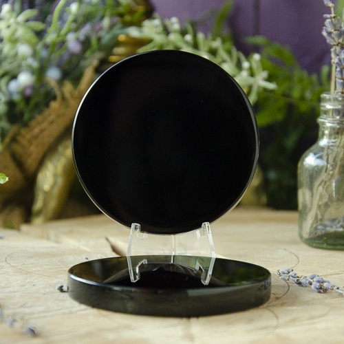 ancient obsidian mirror