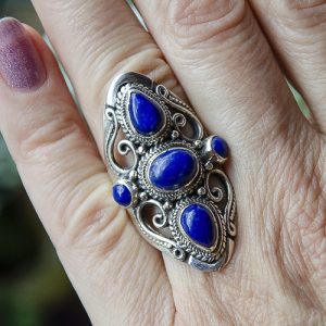 Lapis Lazuli Ring at DreamingGoddess.com