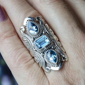 Blue Topaz Ring at DreamingGoddess.com