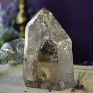 Smoky Quartz Point at DreamingGoddess.com