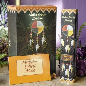 Medicine Wheel Native Spirits Incense at DreamingGoddess.com