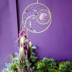 Amethyst Dreamcatcher at DreamingGoddess.com
