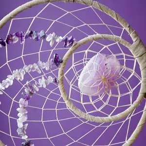 Amethyst Dreamcatcher at DreamingGoddess