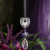 Winged Heart Crystal Fantasy Suncatcher at DreamingGoddess.com