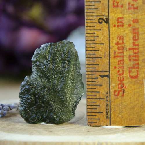 Pointer tyktflydende Bliver til Moldavite ~ 11.9g ~ Dreaming Goddess