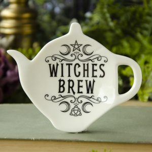 Witches Brew Tea Spoon Rest at DreamingGoddess.com