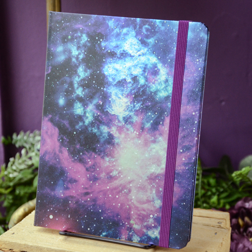 Galaxy Diary with Crystal Necklace (Journal & Diary)