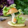 Dragons with Mushroom Statuette at DreamingGoddess.com