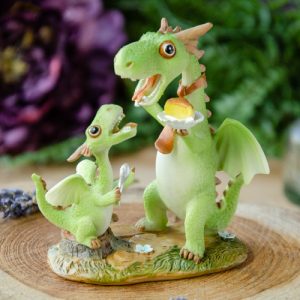 Dragons Eating Cake Statuette at DreamingGoddess.com