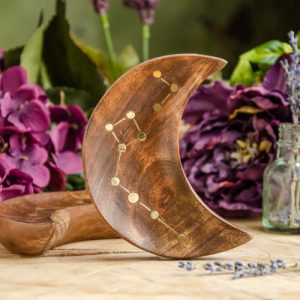 Big Dipper Crescent Moon Dish at DreamingGoddess.com