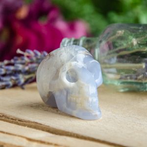 Chalcedony Skull at DreamingGoddess.com