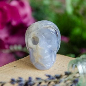 Chalcedony Skull at DreamingGoddess.com
