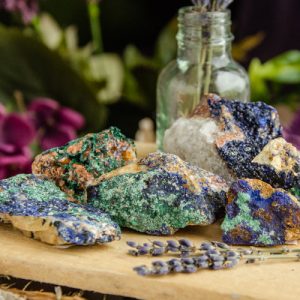 Raw Azurite Malachite at DreamingGoddess.com