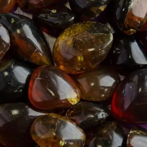 Tumbled Amber at DreamingGoddess.com