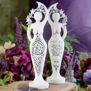 Pentacle Goddess Statue at DreamingGoddess.com